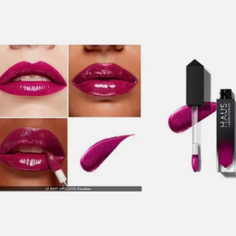 New Haus Laboratories Le Riot Lip Gloss - Color Paradise - Picture 2 of 3